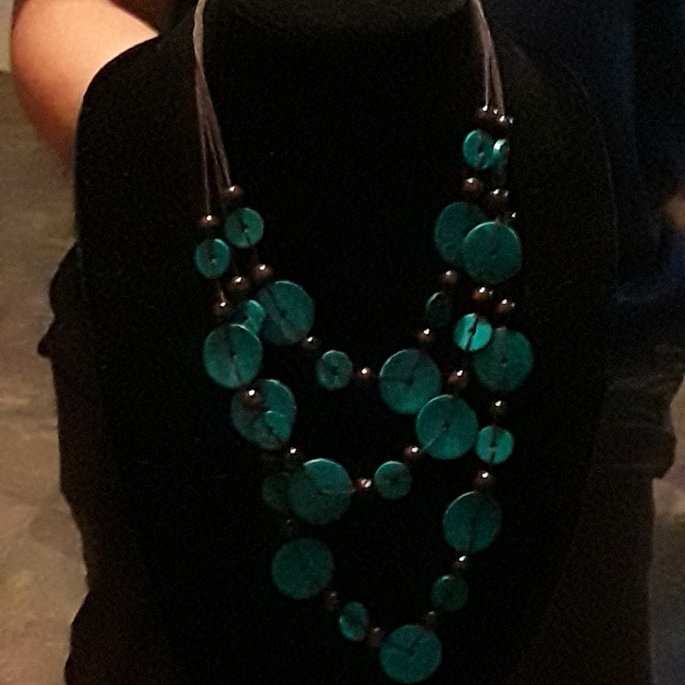 Necklace with earrings